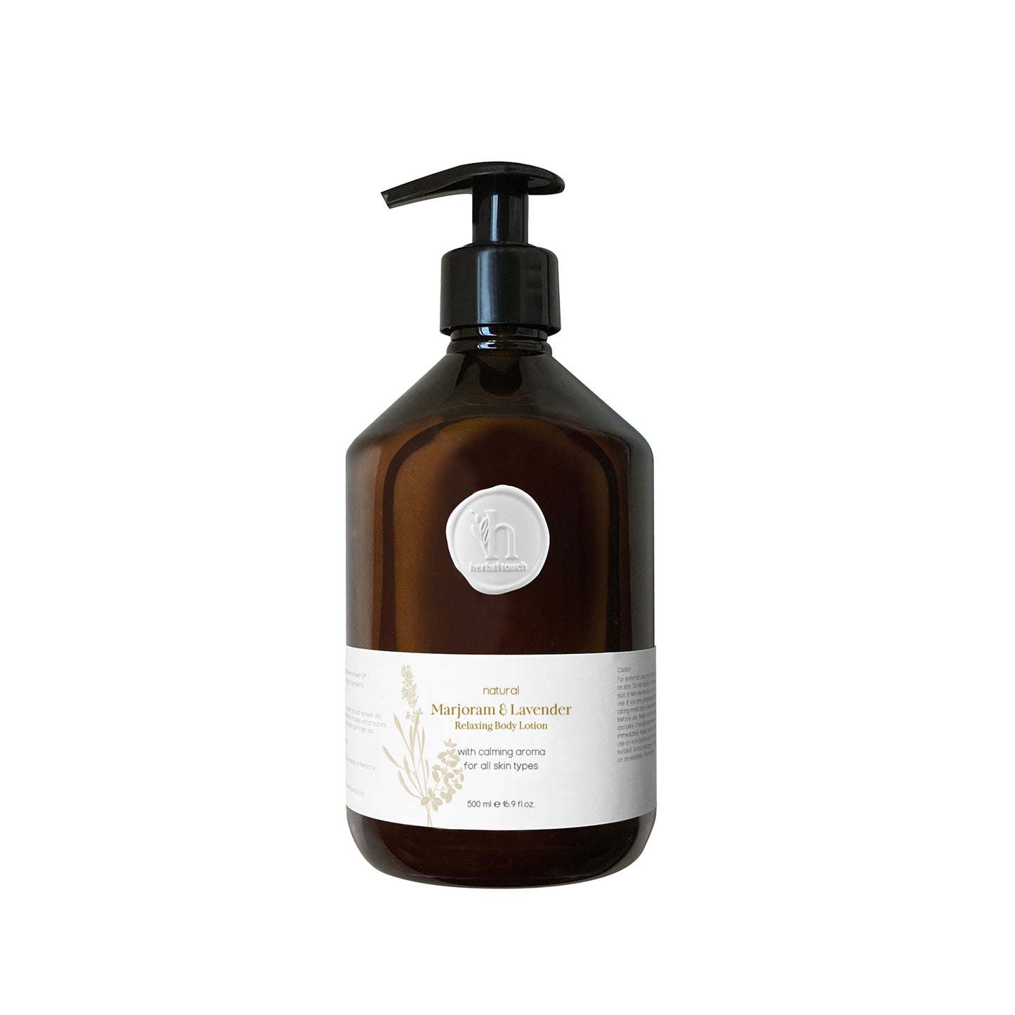 Marjoram & Lavender Natural Relaxing Body Lotion 500ml